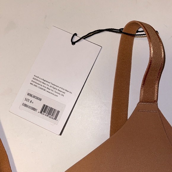 🆕 Knix “Wingwoman” Nude Full Coverage Bra - Women’s Size 8+ (See Size Chart) - Picture 10 of 14